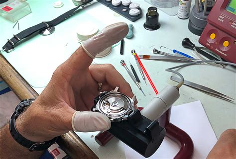 panerai mirror watch repair